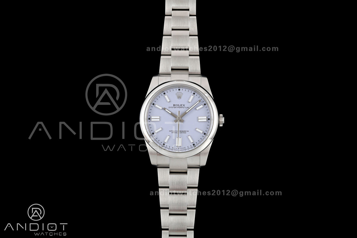 Oyster Perpetual 124300 41mm Clean Plus 1:1 Best Edition 904L Steel Lavender Dial DD3230